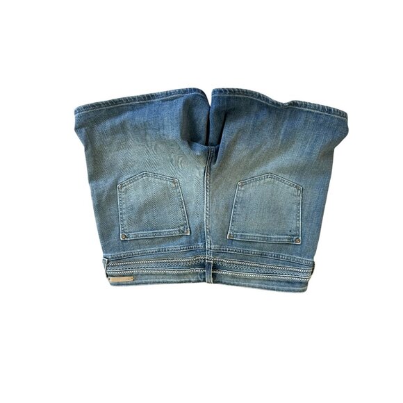 PILCRO AND THE LETTERPRESS Embroidered Denim Shorts Size 29 - Picture 10 of 12